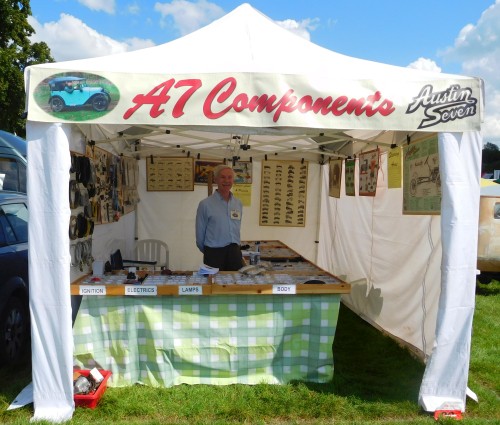 A7 Components stand at the Beaulieu Autojumble